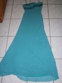 vestido festa azul